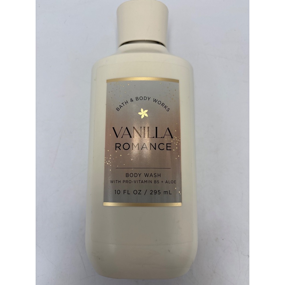 NEW‎ Bath & Body Works Vanilla Romance Body Wash Gel, 10 oz